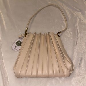 Melie Bianco Cream Shoulder Bag